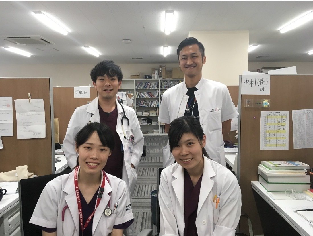 離島勤務中は若手で小児科を担っていました