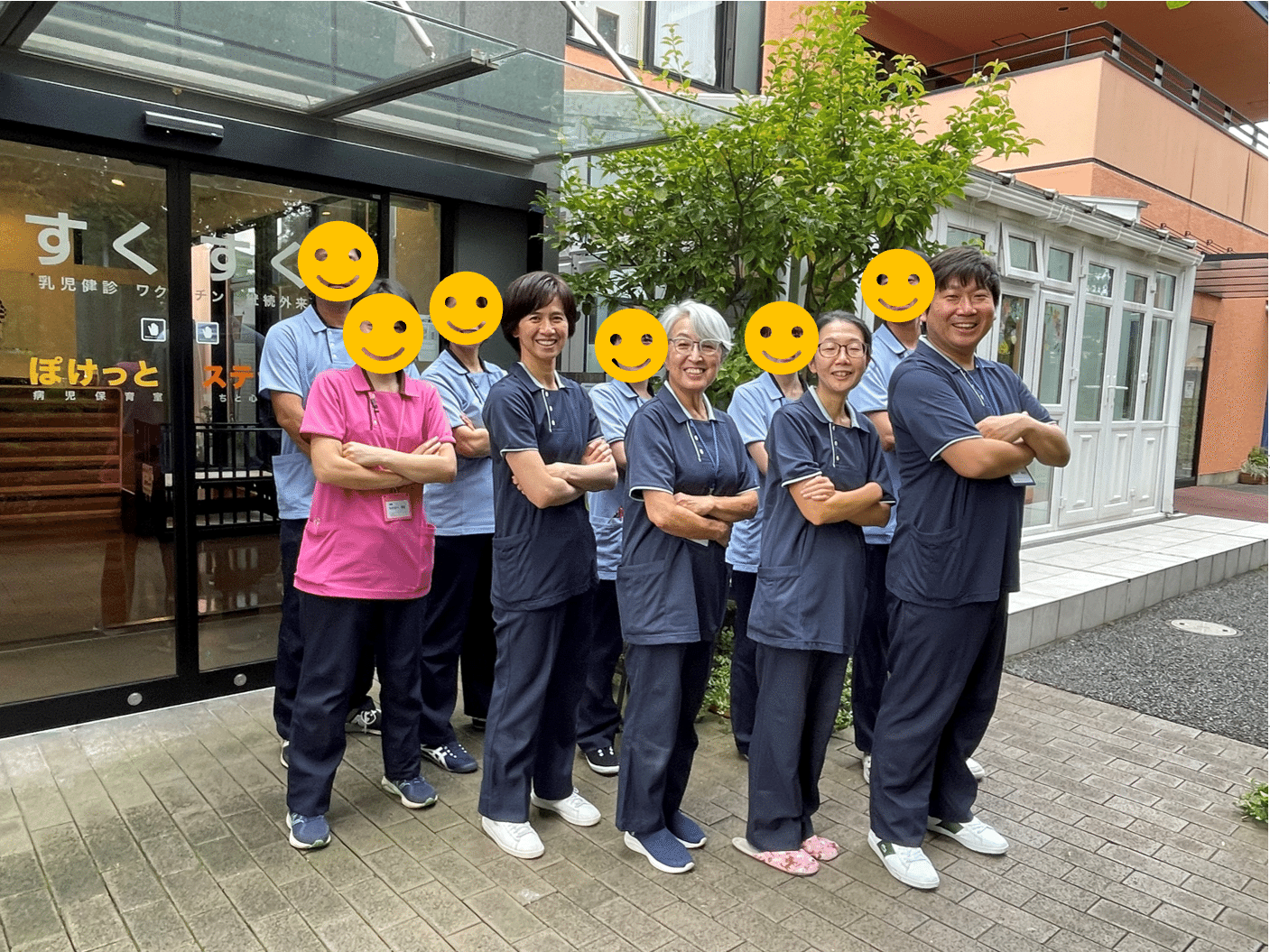 さいわいこどもクリニック在宅診療部「スカイ」の皆さん