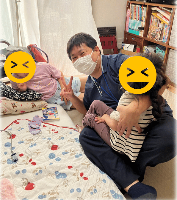 ご自宅への訪問の様子