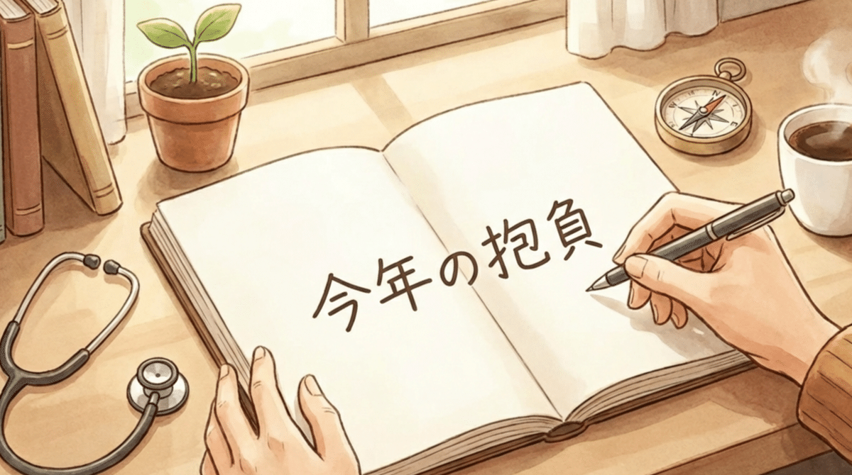 今年の抱負をとことん深掘る[テーマ設定記事]